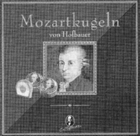 Mozartkugeln von Hofbauer Logo (IGE, 01.04.1998)