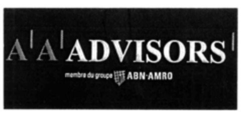 A A ADVISORS membre du groupe ABN.AMRO Logo (IGE, 22.03.2000)