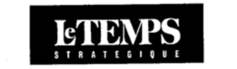 Le TEMPS STRATEGIQUE Logo (IGE, 02/06/1995)