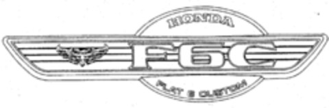 F6C HONDA FLAT 6 CUSTOM Logo (IGE, 07/10/1997)