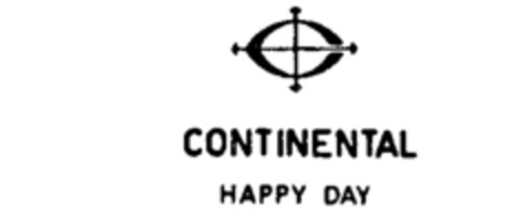 CONTINENTAL HAPPY DAY Logo (IGE, 27.09.1990)