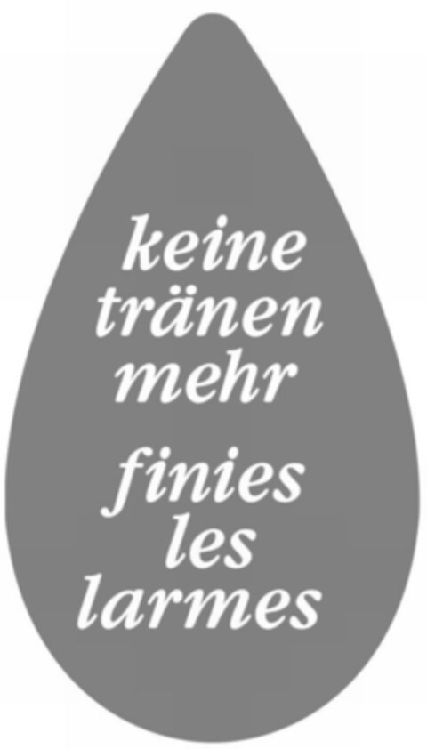 keine tränen mehr finies les larmes Logo (IGE, 16.02.2010)