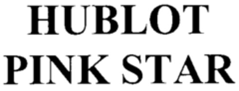 HUBLOT PINK STAR Logo (IGE, 02.05.2005)