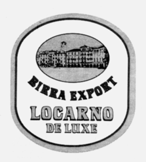 BIRRA EXPORT LOCARNO DE LUXE Logo (IGE, 10.04.1996)