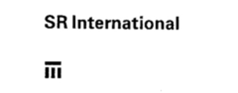 SR International Logo (IGE, 07.10.1994)