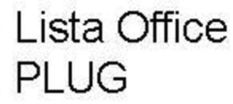 Lista Office PLUG Logo (IGE, 19.03.2008)