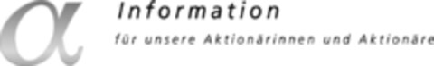 a Information für unsere Aktionärinnen und Aktionäre Logo (IGE, 09.12.2010)