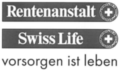 Rentenanstalt Swiss Life vorsorgen ist leben Logo (IGE, 19.06.2002)