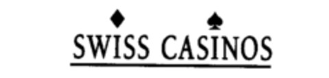 SWISS CASINOS Logo (IGE, 31.03.1995)
