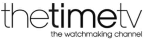 thetimetv the watchmaking channel Logo (IGE, 26.03.2008)