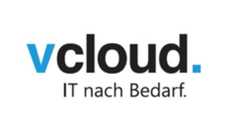 vcloud. IT nach Bedarf. Logo (IGE, 20.12.2016)