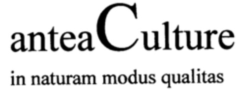 anteaCulture in naturam modus qualitas Logo (IGE, 26.03.2004)