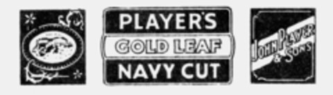 PLAYER'S GOLD LEAF NAVY CUT JOHN PLAYER & SONS Logo (IGE, 03/05/1993)