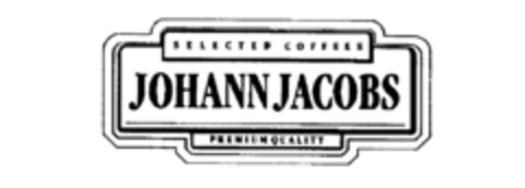 SELECTED COFFEES JOHANN JACOBS PERMIUM QUALITY Logo (IGE, 04.12.1985)