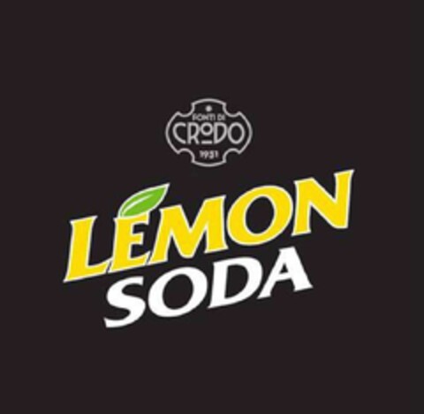 FONTI DI CRODO 1931 LEMON SODA Logo (IGE, 10/25/2023)