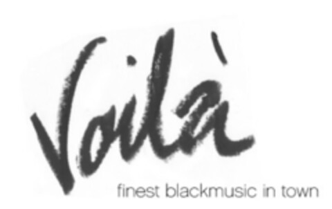 Voilà finest blackmusic in town Logo (IGE, 19.10.2018)