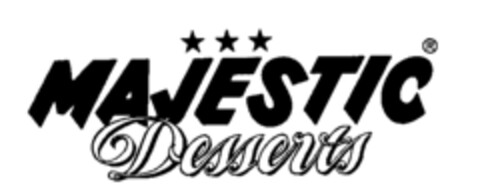 MAJESTIC Desserts Logo (IGE, 03.01.1989)