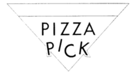 PIZZA PICK Logo (IGE, 10.12.1991)