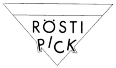 RöSTI PICK Logo (IGE, 10.12.1991)