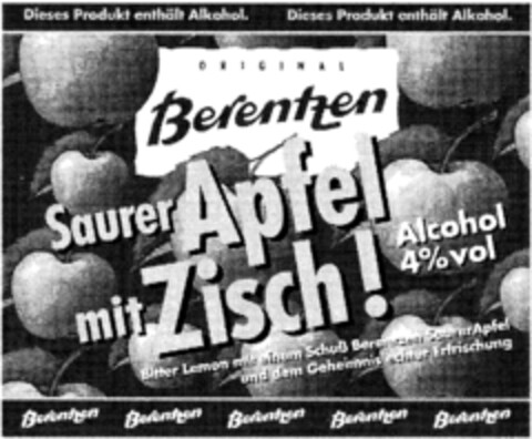 Saurer Apfel mit Zisch! Logo (IGE, 06.02.1997)