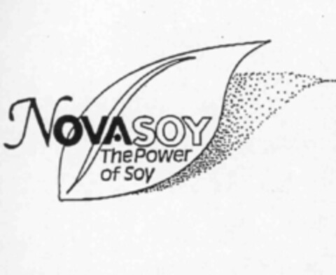 NOVASOY The Power of Soy Logo (IGE, 15.11.1999)
