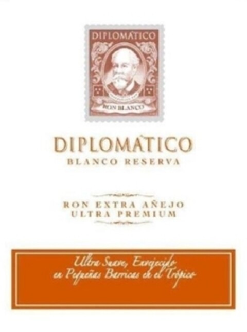 DIPLOMÁTICO BLANCO RESERVA RON EXTRA AÑEJO ULTRA PREMIUM Logo (IGE, 27.07.2009)