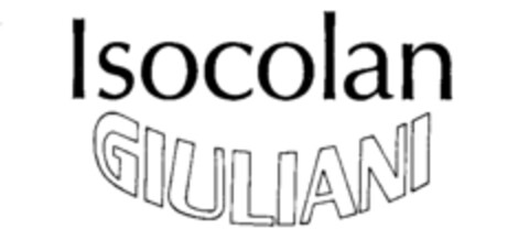 Isocolan GIULIANI Logo (IGE, 06.02.1991)