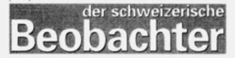 der schweizerische Beobachter Logo (IGE, 15.04.1997)