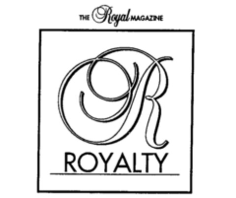 THE Royal MAGAZINE R ROYALTY Logo (IGE, 20.07.1992)