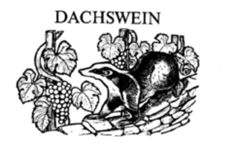 DACHSWEIN Logo (IGE, 11/08/1985)