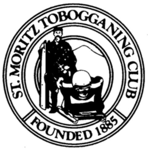 ST.MORITZ TOBOGGANING CLUB FOUNDED 1885 Logo (IGE, 03.08.2001)