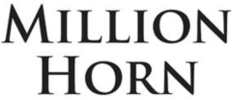 MILLION HORN Logo (IGE, 16.04.2014)