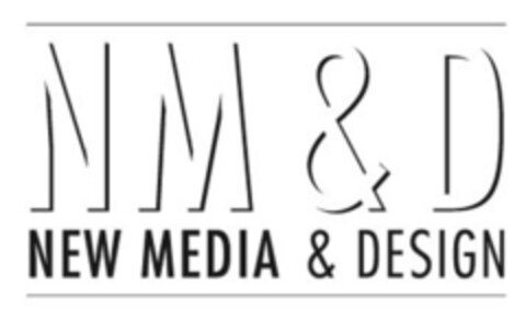 NM & D NEW MEDIA & DESIGN Logo (IGE, 11.10.2013)