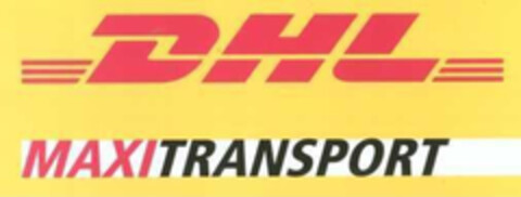 DHL MAXITRANSPORT Logo (IGE, 27.07.2007)