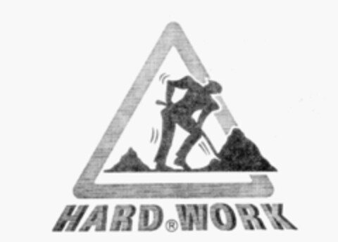 HARD WORK Logo (IGE, 16.09.1986)