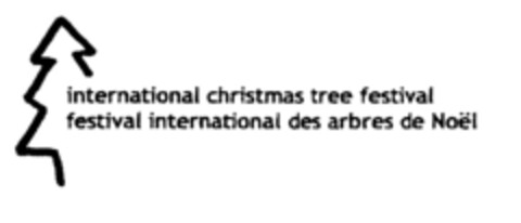 international christmas tree festival festival international des arbres de Noël Logo (IGE, 06.11.2001)