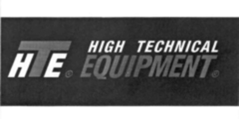 HTE HIGH TECHNICAL EQUIPMENT Logo (IGE, 18.11.1999)