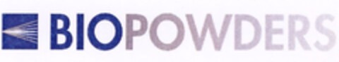 BIOPOWDERS Logo (IGE, 06/05/2008)