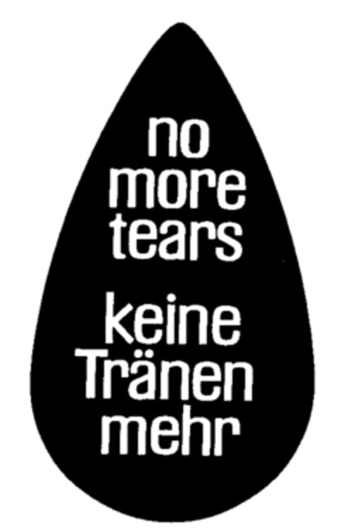 no more tears keine Tränen mehr Logo (IGE, 02.02.2001)