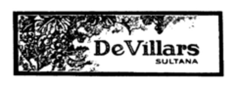 DeVillars SULTANA Logo (IGE, 21.03.1984)