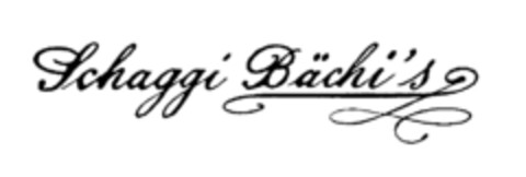 Schaggi Bächi's Logo (IGE, 05/07/1980)