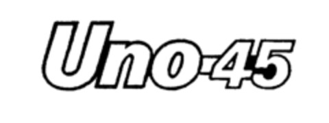 Uno-45 Logo (IGE, 19.04.1985)