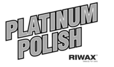 PLATINUM POLISH RIWAX beauty for cars Logo (IGE, 07.11.2012)
