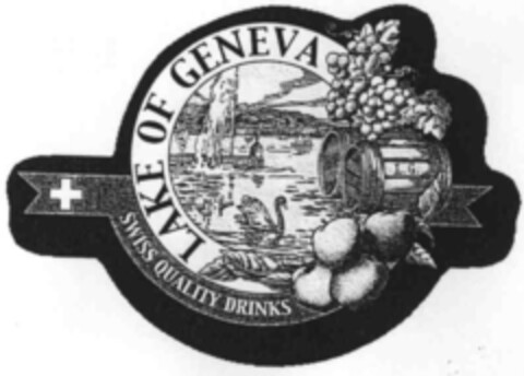 LAKE OF GENEVA SWISS QUALITY DRINKS Logo (IGE, 01.06.2004)
