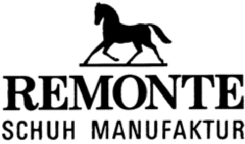 REMONTE SCHUH MANUFAKTUR Logo (IGE, 21.01.1998)