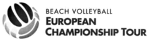 BEACH VOLLEYBALL EUROPEAN CHAMPIONSHIP TOUR Logo (IGE, 19.03.2003)