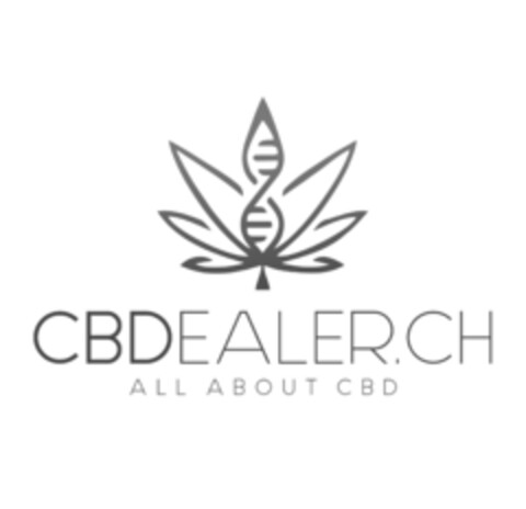 CBDEALER.CH ALL ABOUT CBD Logo (IGE, 28.02.2019)