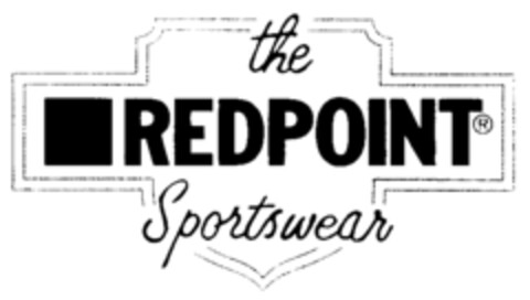 the REDPOINT Sportswear Logo (IGE, 10.07.1992)