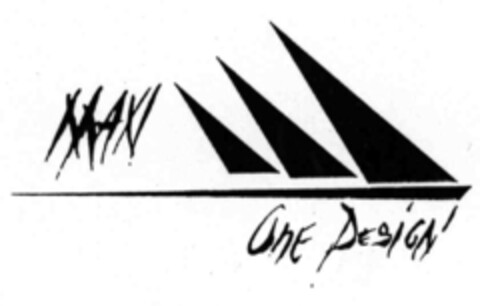 MAXI ONE DESIGN Logo (IGE, 23.06.1999)