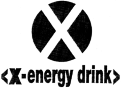 X <X-energy drink> Logo (IGE, 28.10.1998)